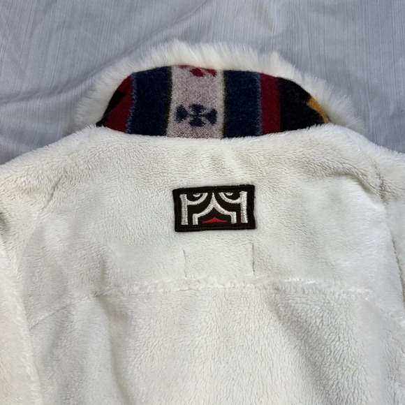 Hell Is For Heroes Ski Fleece Plush Aztec Velour Jacket - Picture 12 of 14